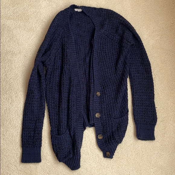 Garage Sweaters - Garage navy cardigan